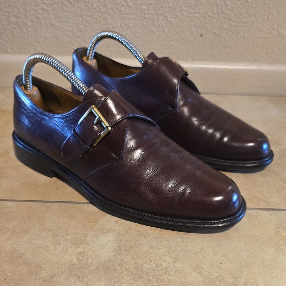 Mezlan Dark Brown Leather Oxfords